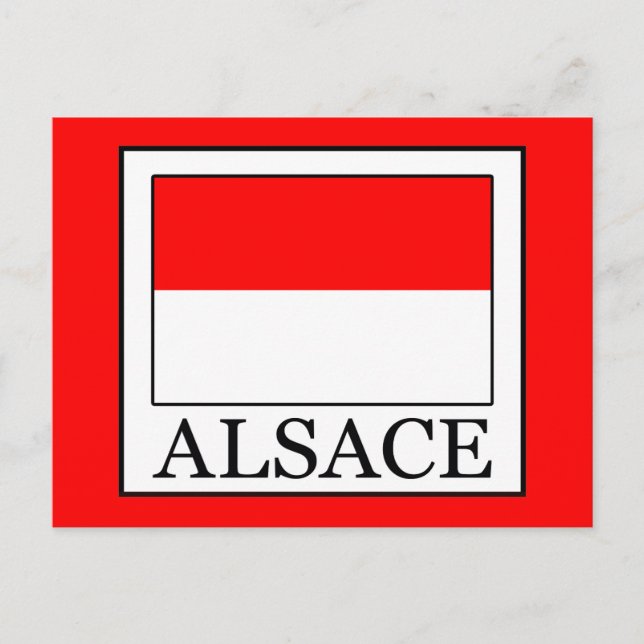 Alsace Vykort (Framsida)
