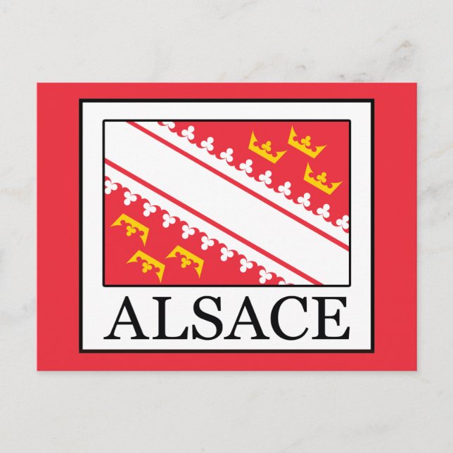 Alsace Vykort (Framsida)