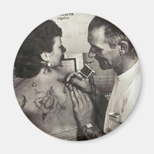 AlShieferly tatueringar steg Magnet