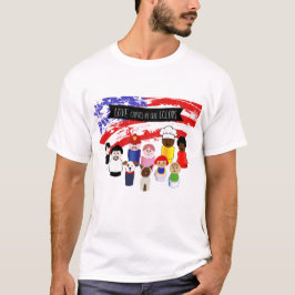 Älska alla färger t shirt