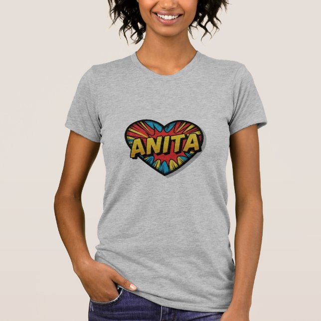 Älska Anita T Shirt (Framsida)