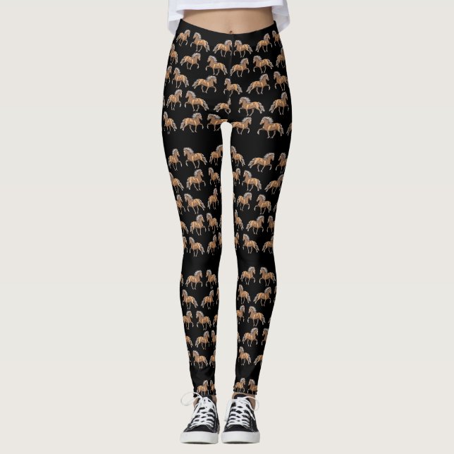 Älska Art Deco Leggings (Framsida)