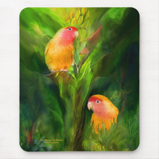 Älska bland den knäpp Mousepaden Musmatta (Framsidan)