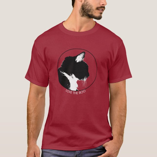 ÄLSKA BUkattT-tröja Tee Shirt (Framsida)