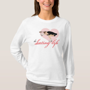 Älska det åka skridskor livet t shirt