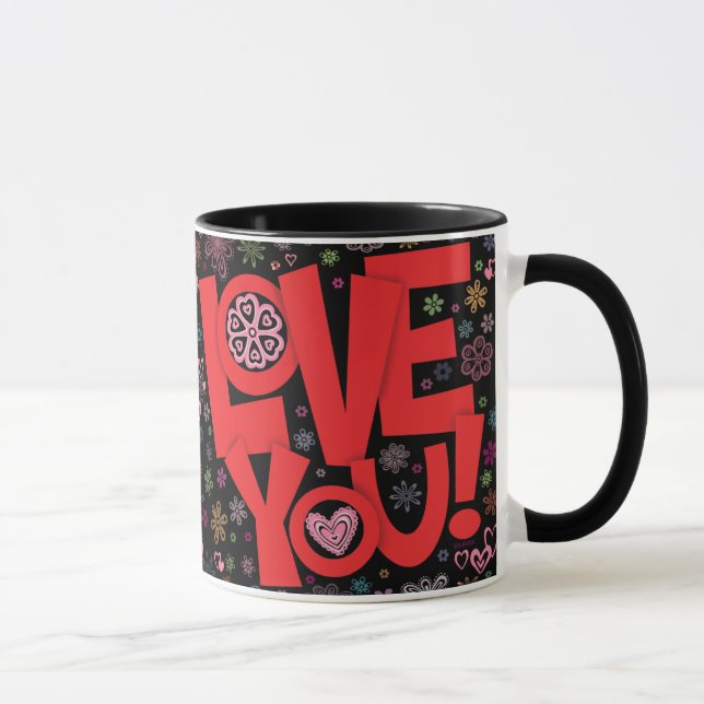 Älska dig! KaffeMUGG (Höger)