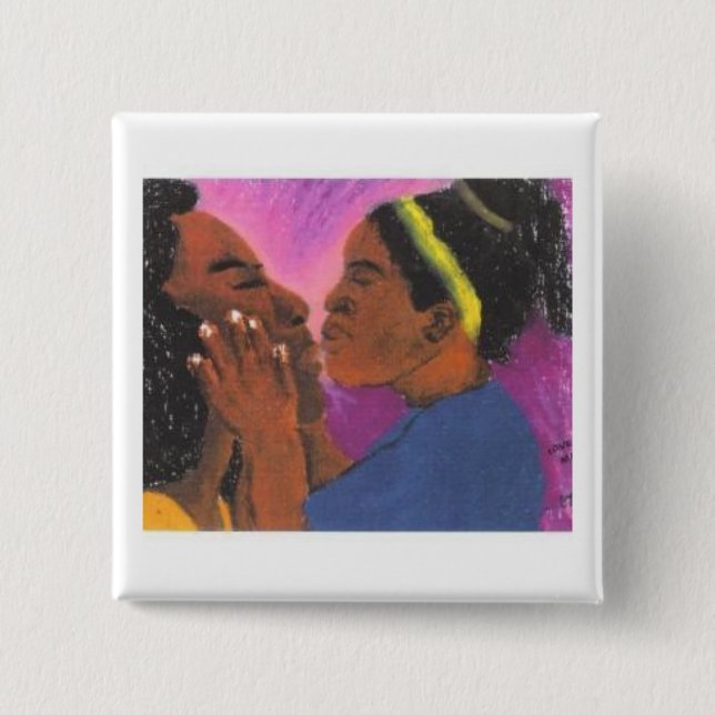 Älska dig mammor knapp (Framsida)