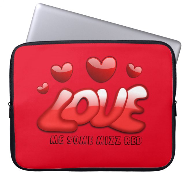 älska dig några mig laptop fodral (Framsidan)