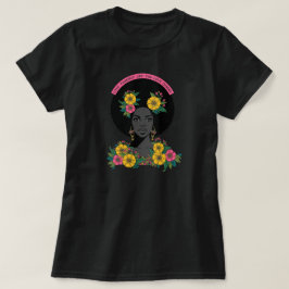 Älska dig själv Floral Affirmation T-shirt | Empow