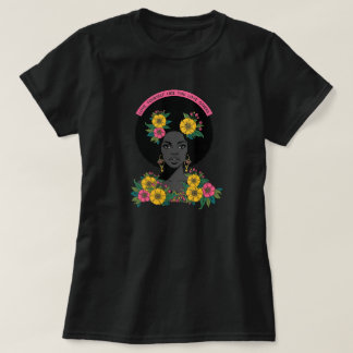 Älska dig själv Floral Affirmation T-shirt | Empow