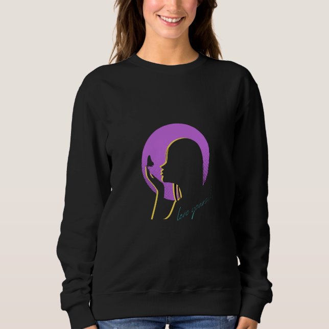 Älska dig själv  t shirt (Framsida)