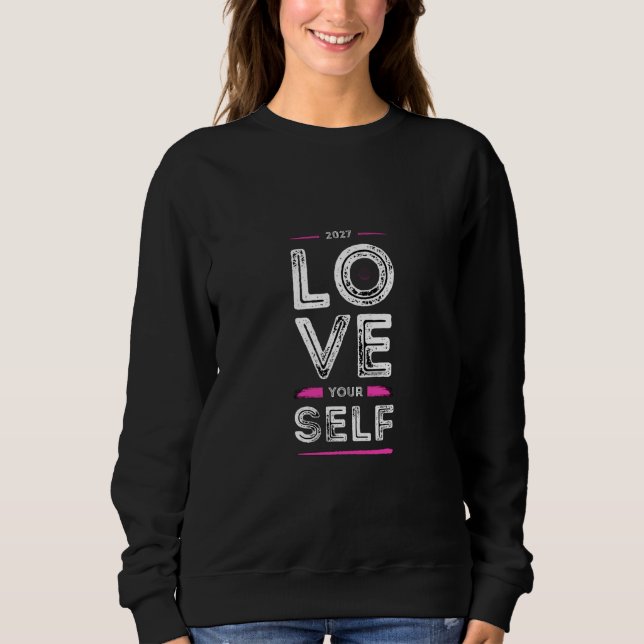 Älska dig själv  t shirt (Framsida)