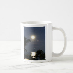 Älska dig till månen och dra tillbaka kaffemugg