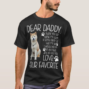 Älska din favorit- Akita hundTshirt T Shirt