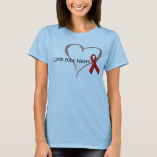 Älska din hjärta t-shirt