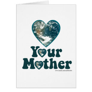 Älska din mor hälsningskort