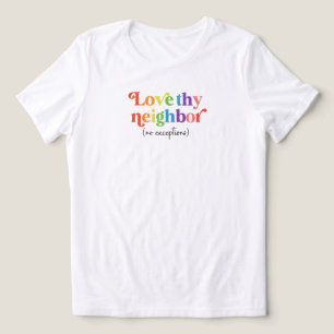 Älska Din Nabo Tröja, Pride Månad LGBT Ally T-shir T Shirt