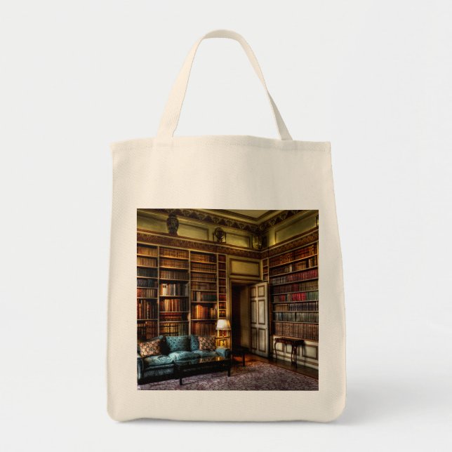 Älska ditt bibliotek! tygkasse (Framsidan)