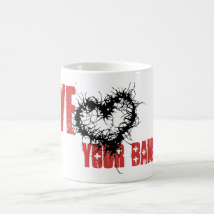 Älska ditt musikband kaffemugg
