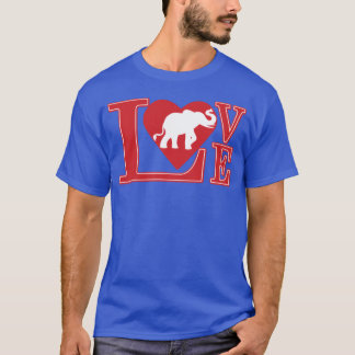 ÄLSKA ELEfanter familj T Shirt