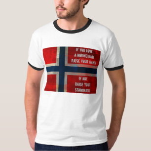 Älska en norsk skjorta eller Hoodie T-shirt