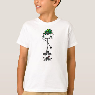 Älska en soldat tee shirt
