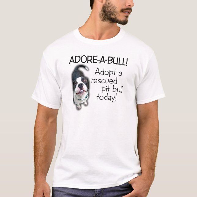 Älska-EN-Tjur groptjur! Tee Shirt (Framsida)
