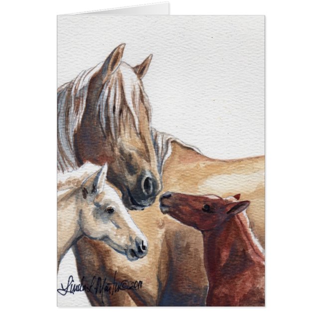 Älska farkran hälsningskort (Framsidan)