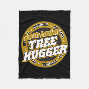 Älska för jord som är tree hugger fleecefilt