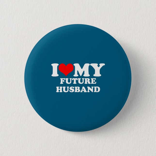 Älska framtida make knapp (Framsida)