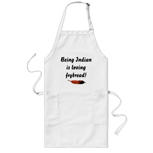 Älska Frybread Långt Förkläde (Framsidan)