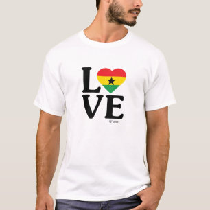 Älska Ghana T Shirt
