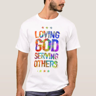 Älska gudportion andra tee shirt