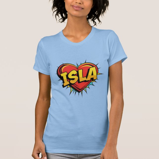 Älska Isla T Shirt (Framsida)