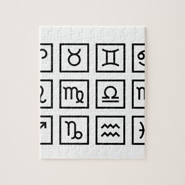 Älska jag själv Zodiacpussel Pussel (Vertikal)
