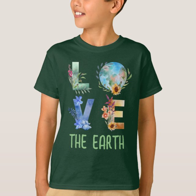 ÄLSKA JORDEN  T SHIRT (Framsida)