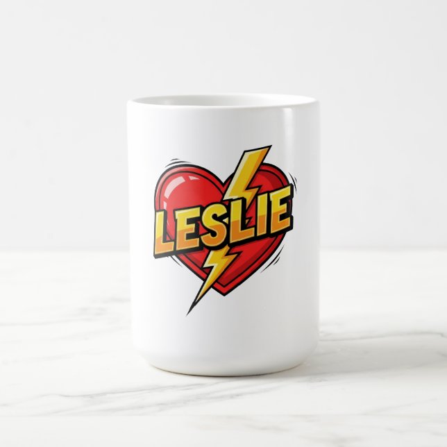 Älska Leslie Kaffemugg (Center)