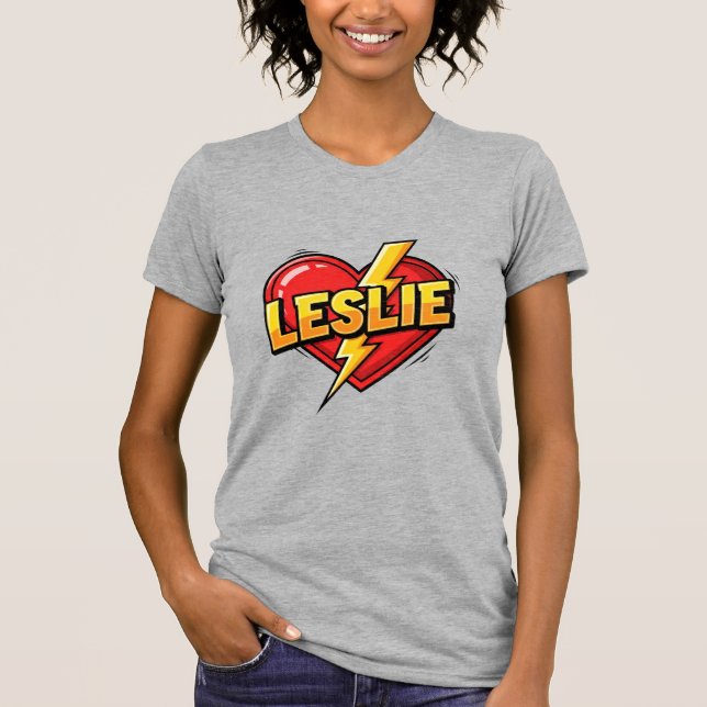 Älska Leslie T Shirt (Framsida)