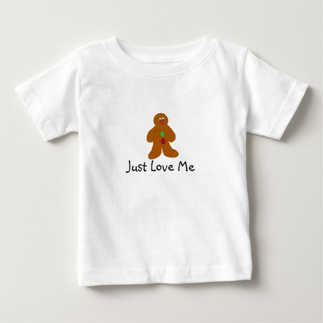 Älska mig bara t shirt (Framsida)