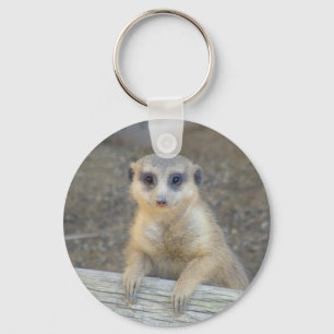 Älska mig Meerkat Nyckelring