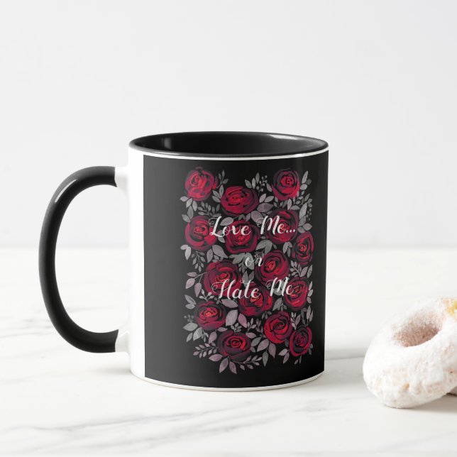 Älska mig . mugg (Med munk)