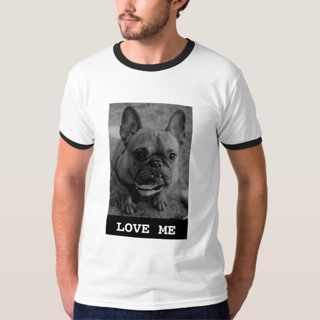 Älska mig Ringer T Tee Shirt (Framsida)