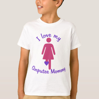 Älska min Amputeemammor Tee Shirt