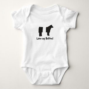 Älska min Belties babydräkt T Shirt