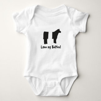 Älska min Belties babydräkt T Shirt