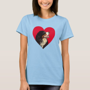 Älska min Bernese berghund Tee Shirt