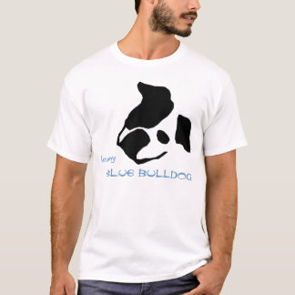Älska min blåttbulldoggskjorta tröja