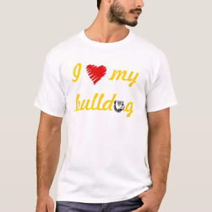 Älska min bulldoggnattlinne tröja