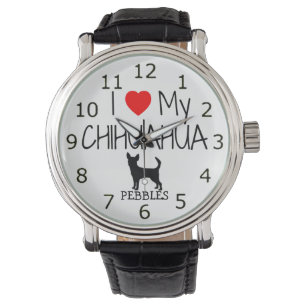 Älska min Chihuahua Armbandsur