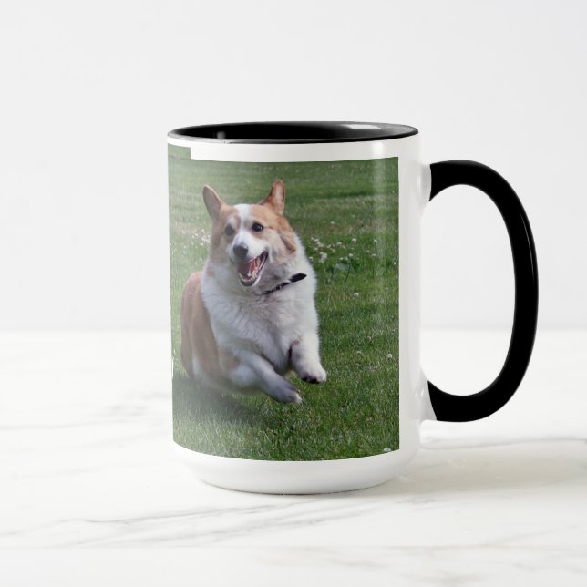 Älska min Corgimugg Mugg (Höger)